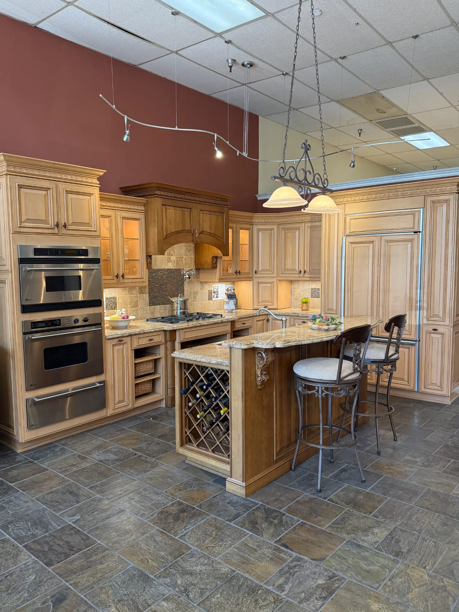 Maple Glazed Kitchen